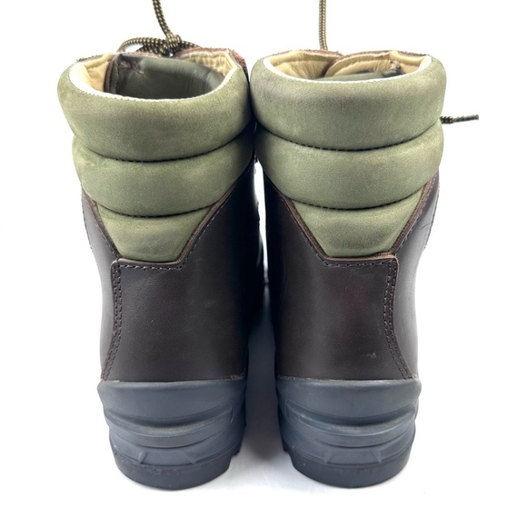 Asolo Vintage Hiking Boots Mens 7 Womens 8.5 Brown Leather Lace Up Heavy Duty - Picture 11 of 11